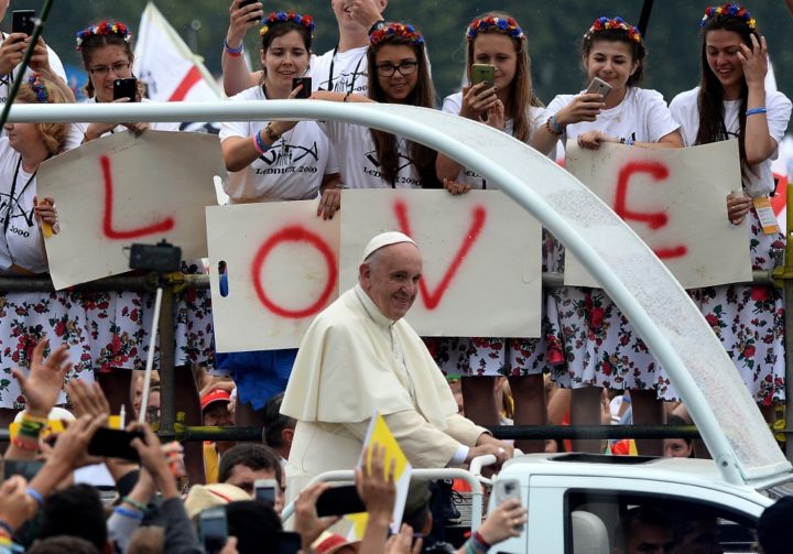 Kraków Papież Franciszek Światowe Dni Młodzieży