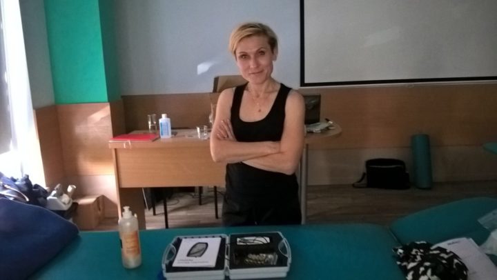 Magdalena Rusiecka-serwatka na szkoleniku z uroginekologii