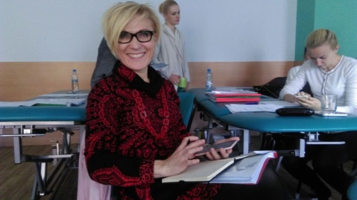 Magdalena Rusiecka-Serwatka na kursie uroginekologii Kraków